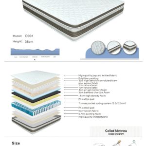 COMPRESSED MATTRESS D001