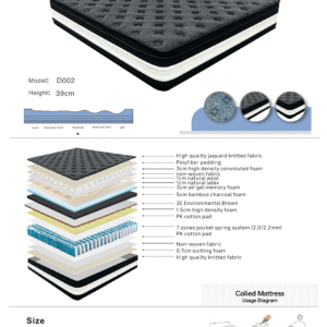 COMPRESSED MATTRESS D002