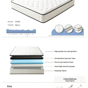 fanwish compressed mattress d006
